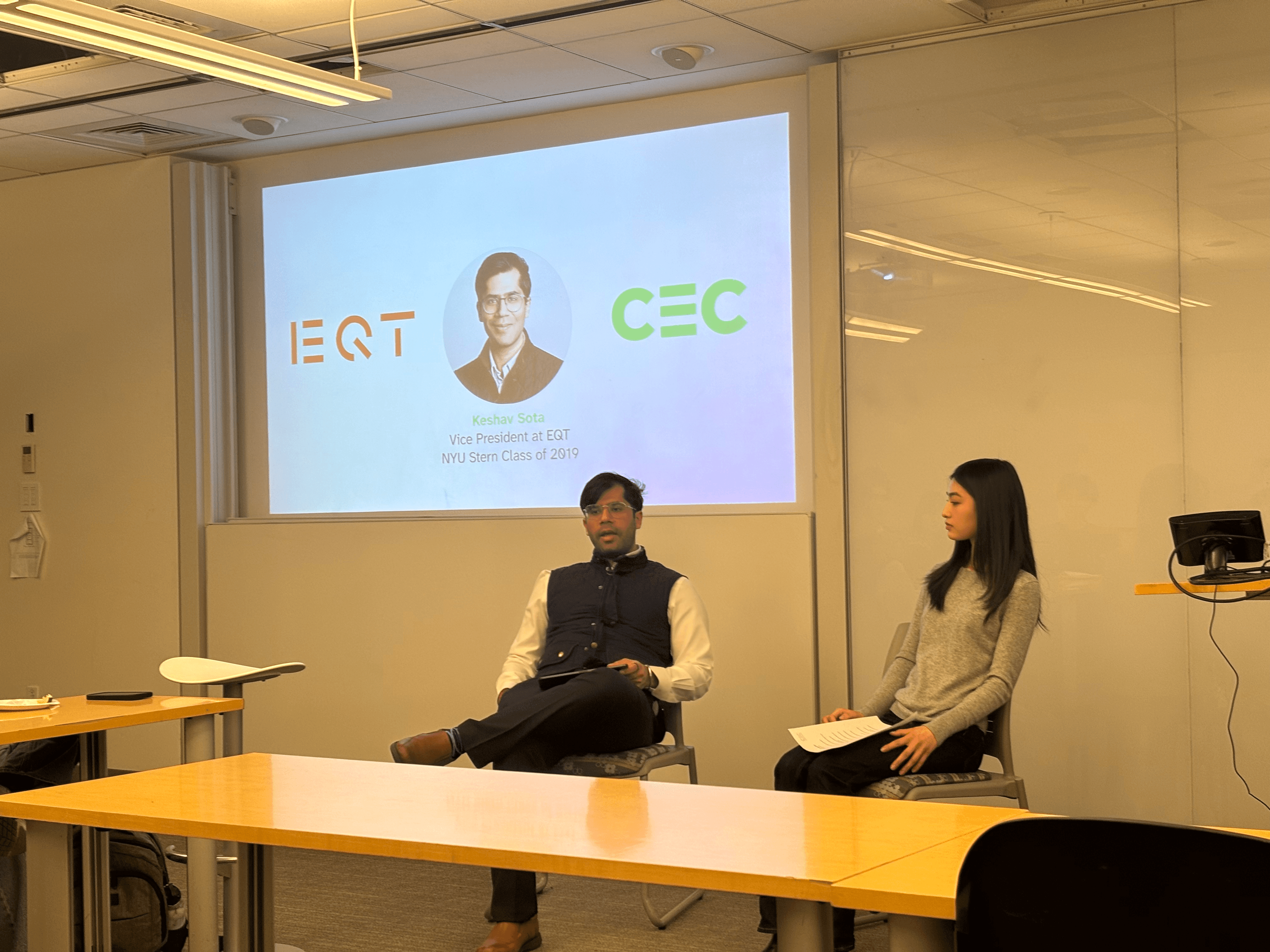 CEC speaker panel with EQT